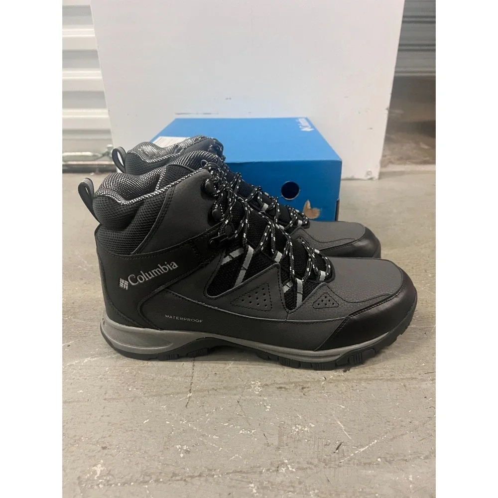 Columbia Liftop III 2100861-010 Winter‎ Boots Mens US 12 Black Waterproof Hiking